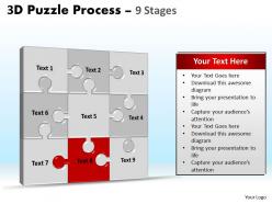 3d puzzle process stages 9