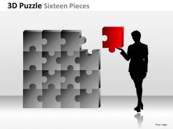 3d puzzle sixteen pieces ppt 6