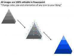 33182067 style layered pyramid 4 piece powerpoint presentation diagram infographic slide
