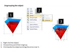 3d pyramid inverted powerpoint presentation slides