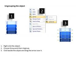 3d rectangular list for planning 4 powerpoint slides and ppt templates db