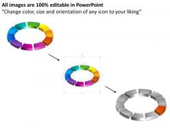 3d ring process 10 pieces powerpoint slides and ppt templates 0412