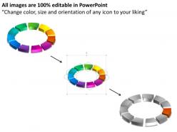 92091146 style circular loop 11 piece powerpoint template diagram graphic slide