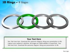 77242203 style variety 1 rings 4 piece powerpoint presentation diagram infographic slide