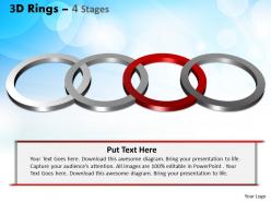 77242203 style variety 1 rings 4 piece powerpoint presentation diagram infographic slide