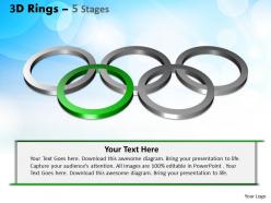 91329485 style variety 1 rings 5 piece powerpoint presentation diagram infographic slide