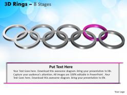 3d rings 8 stages powerpoint slides and ppt templates 0412