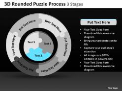3d rounded puzzle process 3 stages 4