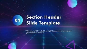 3D Space Grid And Futuristic Powerpoint Background Template Professionally Downloadable