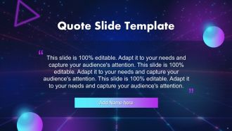 3D Space Grid And Futuristic Powerpoint Background Template Multipurpose Downloadable