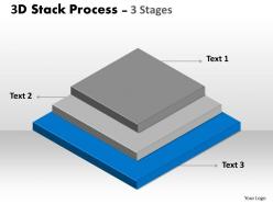 3d stack process with 3 stages 9