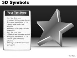 3d symbols powerpoint presentation slides db