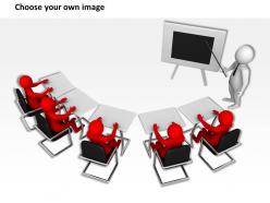 3d teacher taking class ppt graphics icons powerpoint