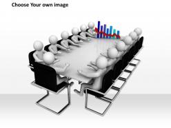 3d team meeting for financial issues ppt graphics icons powerpoint