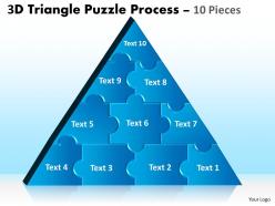 98492852 style puzzles triangular 1 piece powerpoint presentation diagram infographic slide