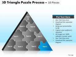 98492852 style puzzles triangular 1 piece powerpoint presentation diagram infographic slide