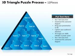 17795973 style puzzles triangular 1 piece powerpoint presentation diagram infographic slide