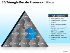 17795973 style puzzles triangular 1 piece powerpoint presentation diagram infographic slide
