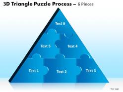 62921638 style puzzles triangular 1 piece powerpoint presentation diagram infographic slide