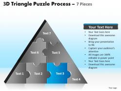 33793005 style puzzles triangular 1 piece powerpoint presentation diagram infographic slide