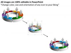 31950142 style puzzles circular 6 piece powerpoint presentation diagram infographic slide