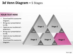 3d venn diagram 5 stages 4