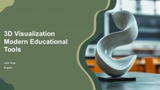 3D Visualization Modern Educational Tools PPT Sample AT