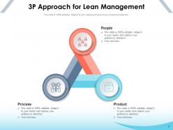 3P Analysis Business Performance Assessment Management