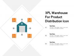 3pl warehouse for product distribution icon