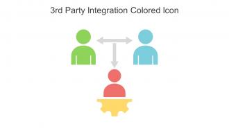 3rd Party Integration Colored Icon In Powerpoint Pptx Png And Editable Eps Format