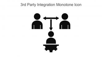 3rd Party Integration Monotone Icon In Powerpoint Pptx Png And Editable Eps Format