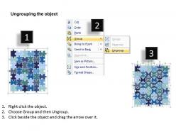 46889809 style puzzles matrix 1 piece powerpoint presentation diagram infographic slide