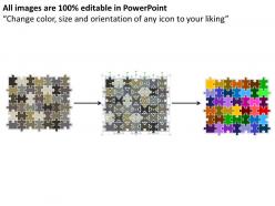 29690763 style puzzles matrix 1 piece powerpoint presentation diagram infographic slide