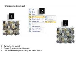 29690763 style puzzles matrix 1 piece powerpoint presentation diagram infographic slide