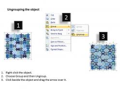 50635727 style puzzles matrix 1 piece powerpoint presentation diagram infographic slide