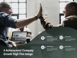 4 Achievement Company Growth High Five Image