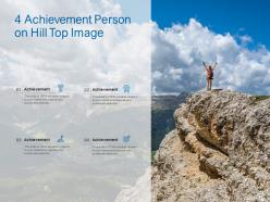 4 achievement person on hill top image