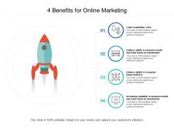 4 benefits for online marketing