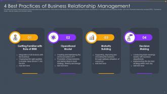 4 Best Practices Of Business Relationship Management