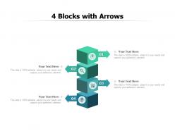 4 blocks with arrows