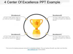 4 Center Of Excellence Ppt Example