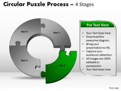 4 components circular puzzle process