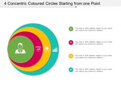 62255559 style circular concentric 4 piece powerpoint presentation diagram infographic slide