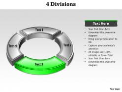 4 divisions powerpoint slides templates infographics images 1121