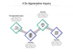 4 ds appreciative inquiry ppt powerpoint presentation pictures rules cpb