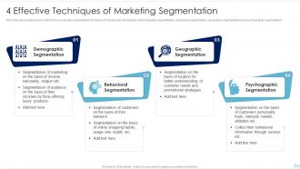4 Effective Techniques Of Marketing Segmentation