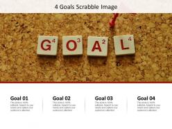 4 goals scrabble image