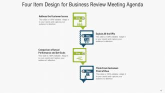 4 Items Business Expansion Development Comparison Performance Customers