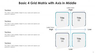 4 matrix powerpoint ppt template bundles