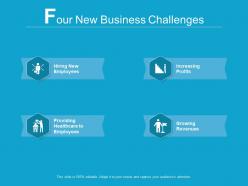 4 new business challenges